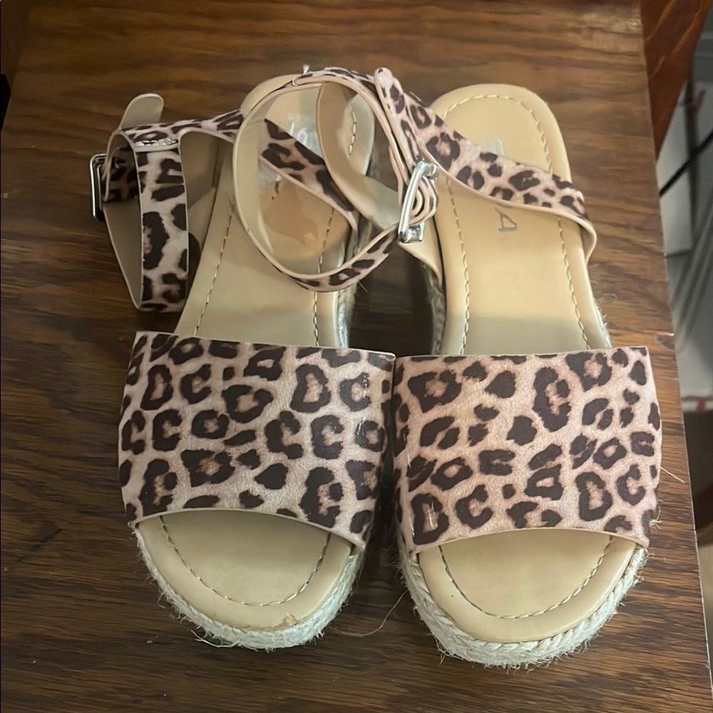Leopard Print Women's Sandals